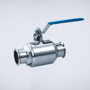 Sanitary clamp ball valve